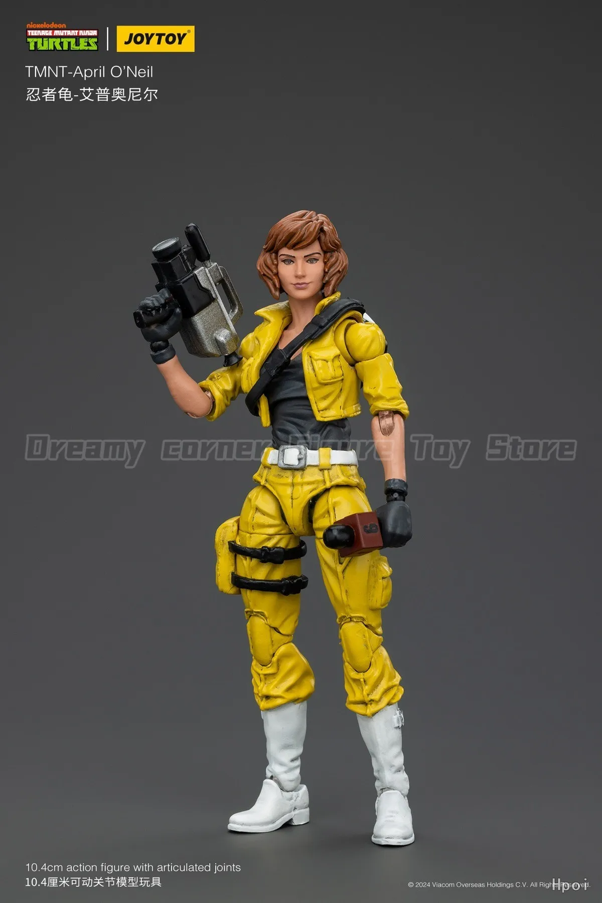 【Auf Lager】JOYTOY TMNT-April O'Neil Splinter 2PCS 1/18 Action Figure Collection Modell Ornamente
