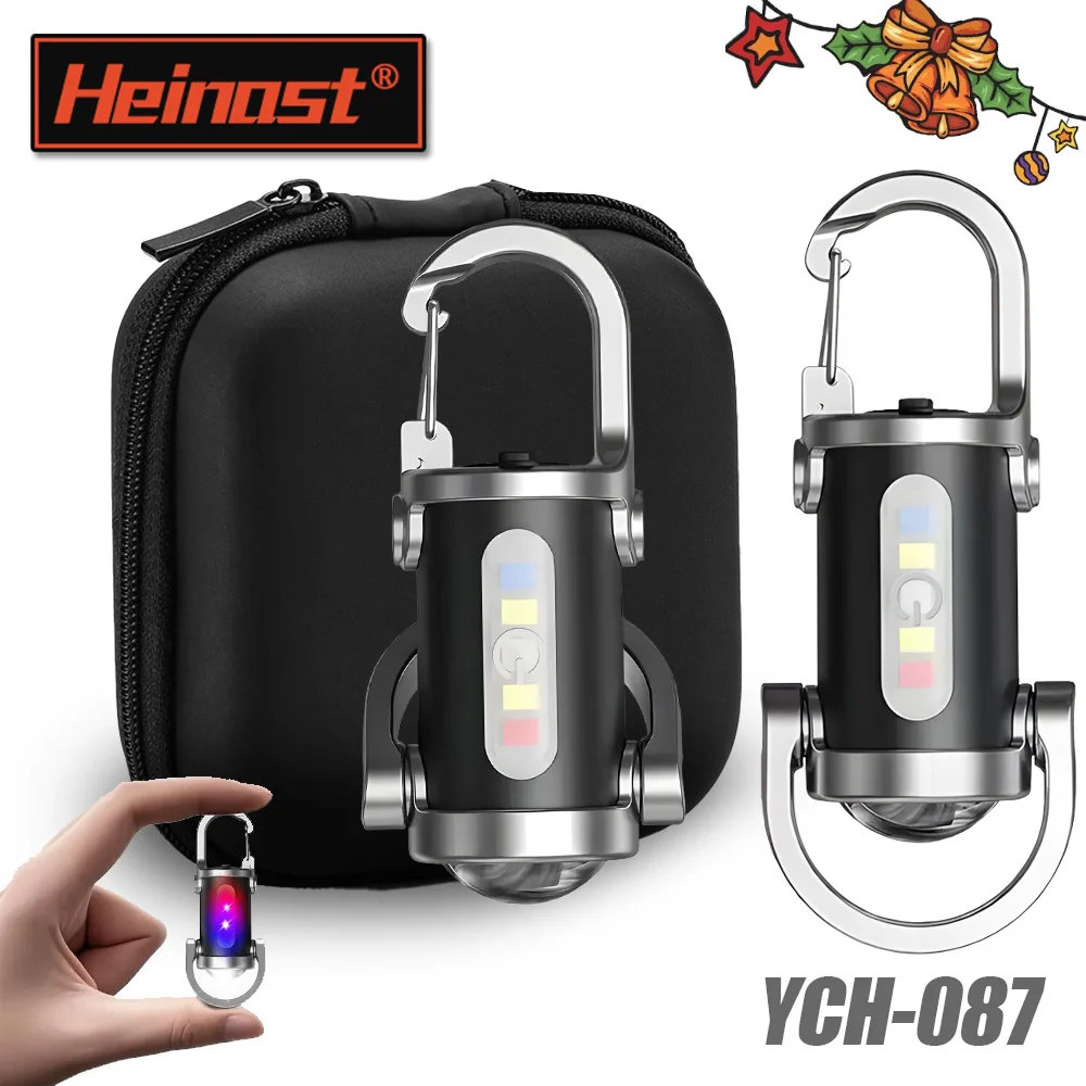 

Мощный мини-COB светодиодный брелок-фонарик USB перезаряжаемый подвесной рабочий светильник водонепроницаемый брелок для кемпинга прогулочная карманная лампа