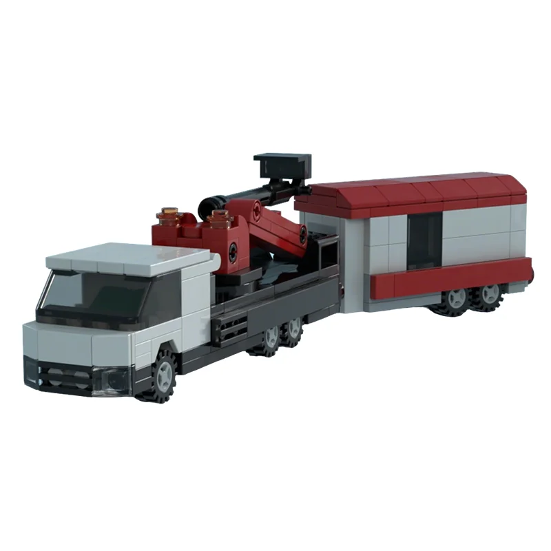 

241pcs MOC Cherry Picker Trailer 3 1 Creator Model Building Blocks Construction Toy Christmas Gifts DIY Creative Idea Education