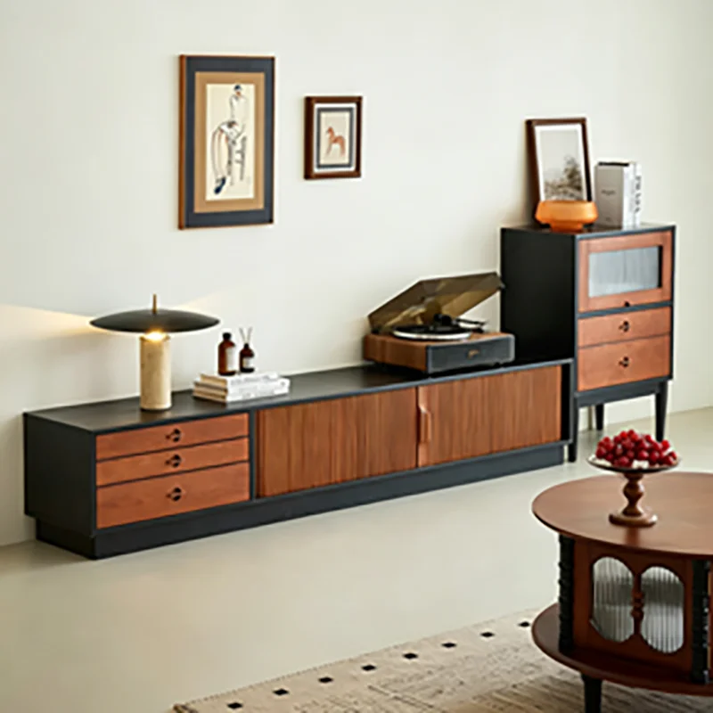 Aesthetic Elegant Tv Stands Multifunctional French Trendy Classic Tv Stands Glamour Modern Meubles Télévision Furniture Home