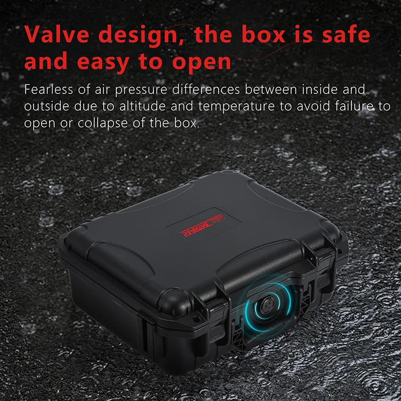 For GoPro Hero 13 12 11 10 9 Carrying Case 2-Layers Hard Waterproof Storage Box Large Capacity Camera Accessories Suitcase
