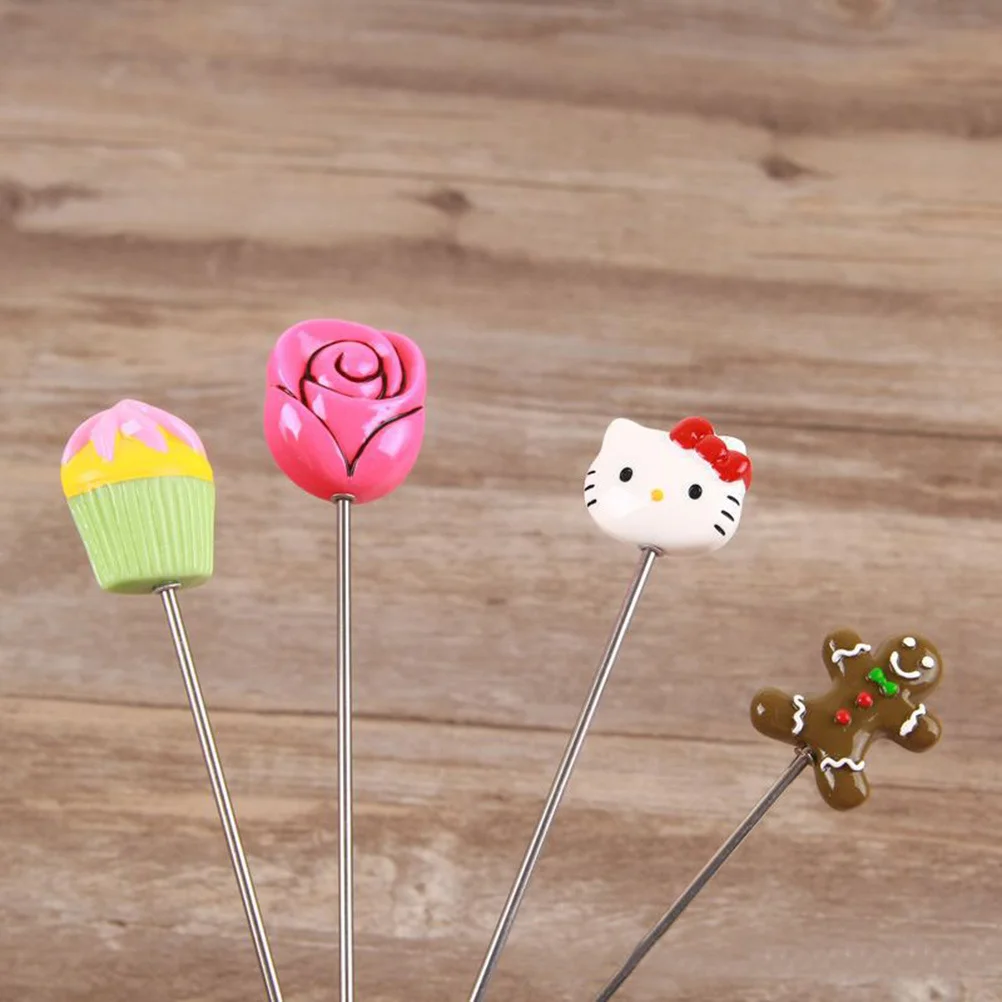 

Green Stainless Steel Cake Testing Needle Cake Tester Baking Tool Fondant Muffin Bread Testing Needle Baking Tool