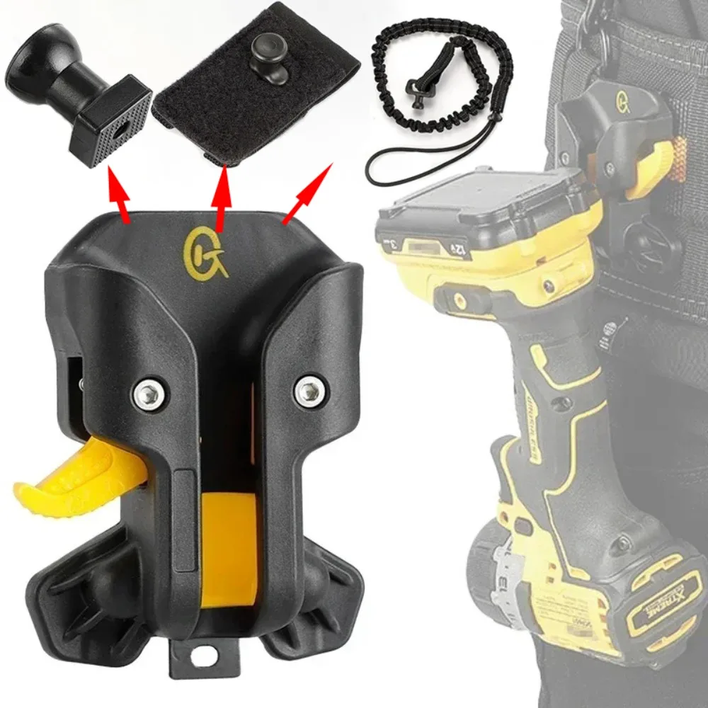 

Portable Power Tools Quick Hanging Hooks Electric Drill Power Tool Quick Release Drill Portable Storage Self-Locking M3/M4/6-32