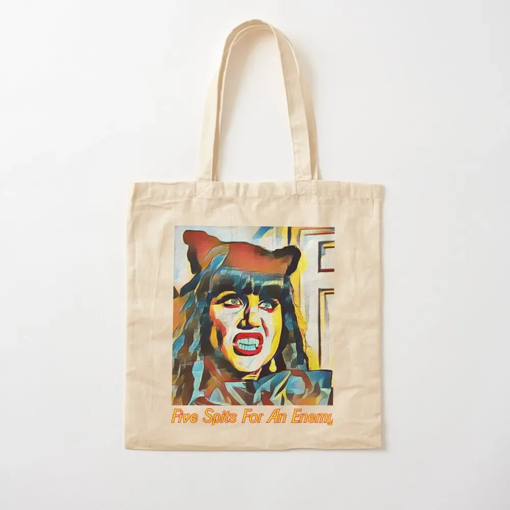 Nadja T-Shirtnadja five spits for an enemy Tote Bag Women bags shopping cart bags Lady bag Tote Bag