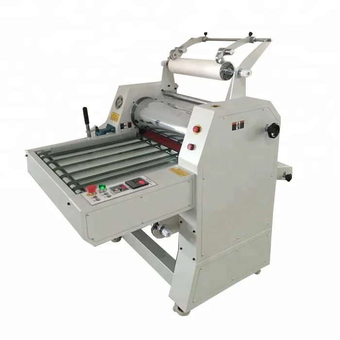 （2026） HTD-1000  Heavy Duty Hydraulic Laminator Machine 970mm Width Single Side Roll Laminators with Conveyor Feeding