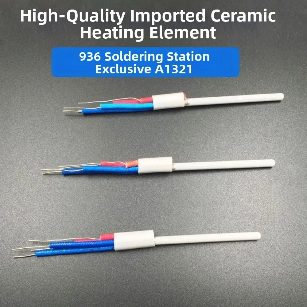 A1321 A1322 Ceramic Heater 24V 60W Ceramic&Metal Soldering Station Replacement Welding Table accessories