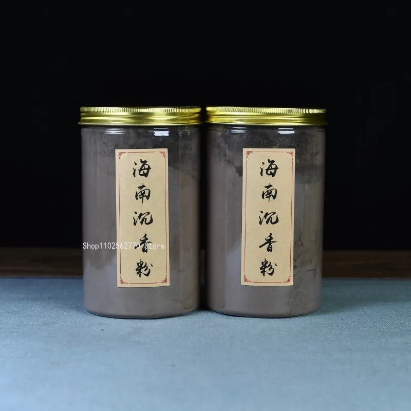 150 Mesh Hainan Natural Agarwood Powder Home Indoor Seal Incense Supplies Handmade Line/tray/tower Incense Making Raw Materials