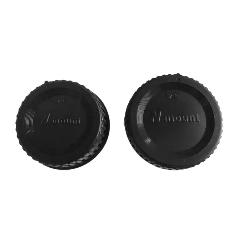 F Mount Rear Lens Cap Cover + Camera Front Body Cap For N-ikon F DSLR and AI Lens Replace BF-1B LF-4 Accessories