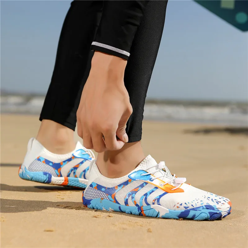 Unisex Quick-Drying Barefoot Water Shoes, Non-Slip, Breathable, Lightweight, Suitable for Swimming, Diving, Surfing, Beach, Yoga, Fitness, and River Tracing
