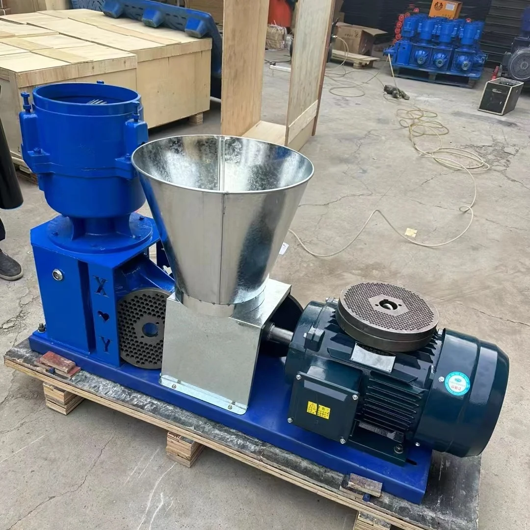 Farm Use Pellet Making Machine New Farm Livestock Feed Processing Granulator for Pig Cattle Chicken Fish & Poultry