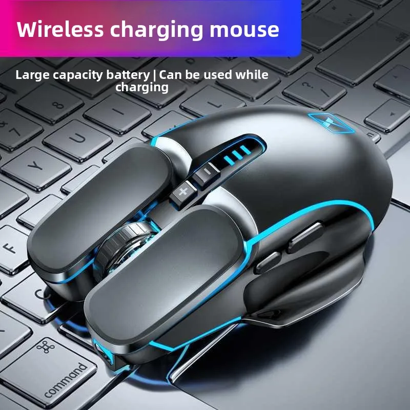 XINMENG M215 Wireless Mouse Mechanical Esports Style Lightweight and Portable Intelligent Sleep Function Office Mouse
