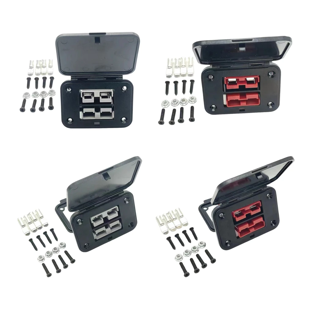 

Кронштейн для двойного разъема Anderson 50A, для крепления на панель, для кабеля 12-6 AWG, с двойным выдвижным основанием