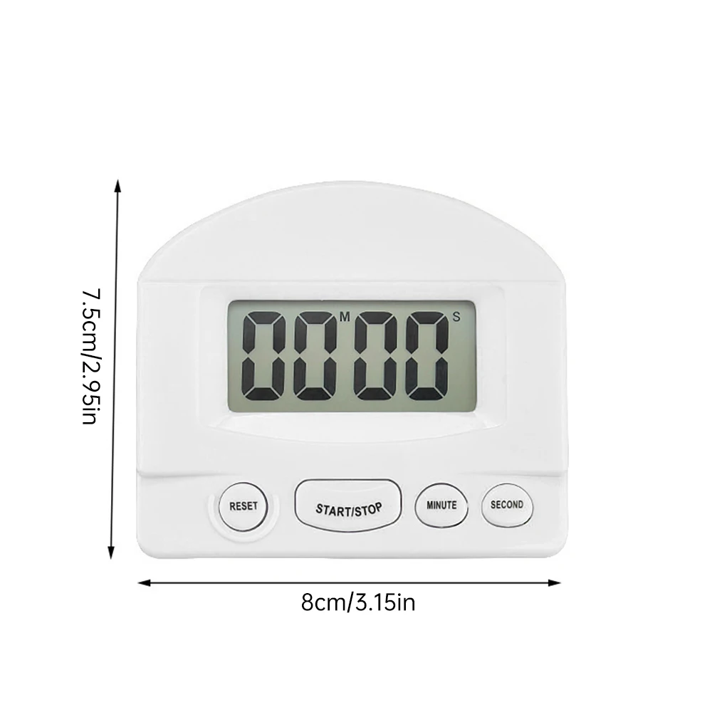 Count Down Kitchen Timer Magnetic Digital Baking Cooking Reminder Time Management Tool Student Learning Timer Workout Stopwatch