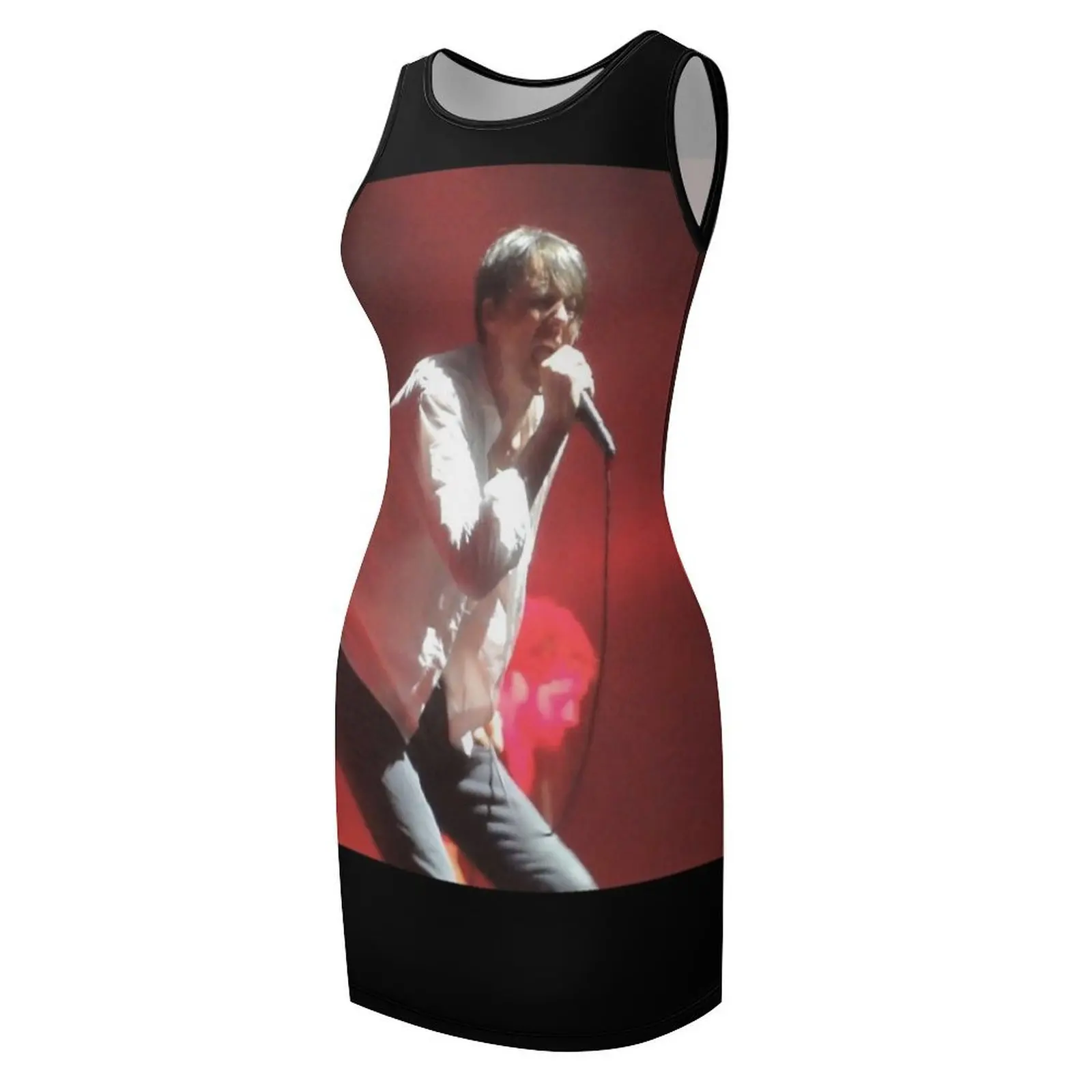 سويدي، لايف إن كارديف، ويلز، 2019 (20) فستان صيفي بدون أكمام فساتين صيفية للنساء 2025 ملابس بحر