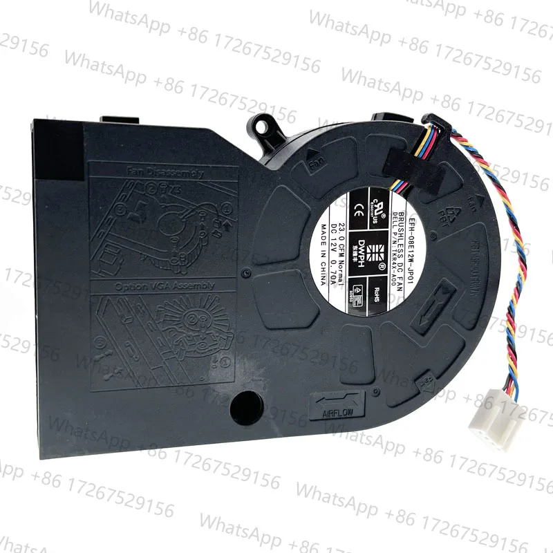 EFH-08E12W-JP01 TKR4X-A00 New Original Fan Radiator Cooler for Dell Optiplex 3050 5050 CPU Cooling  0TKR4X 7D86K 07D86K