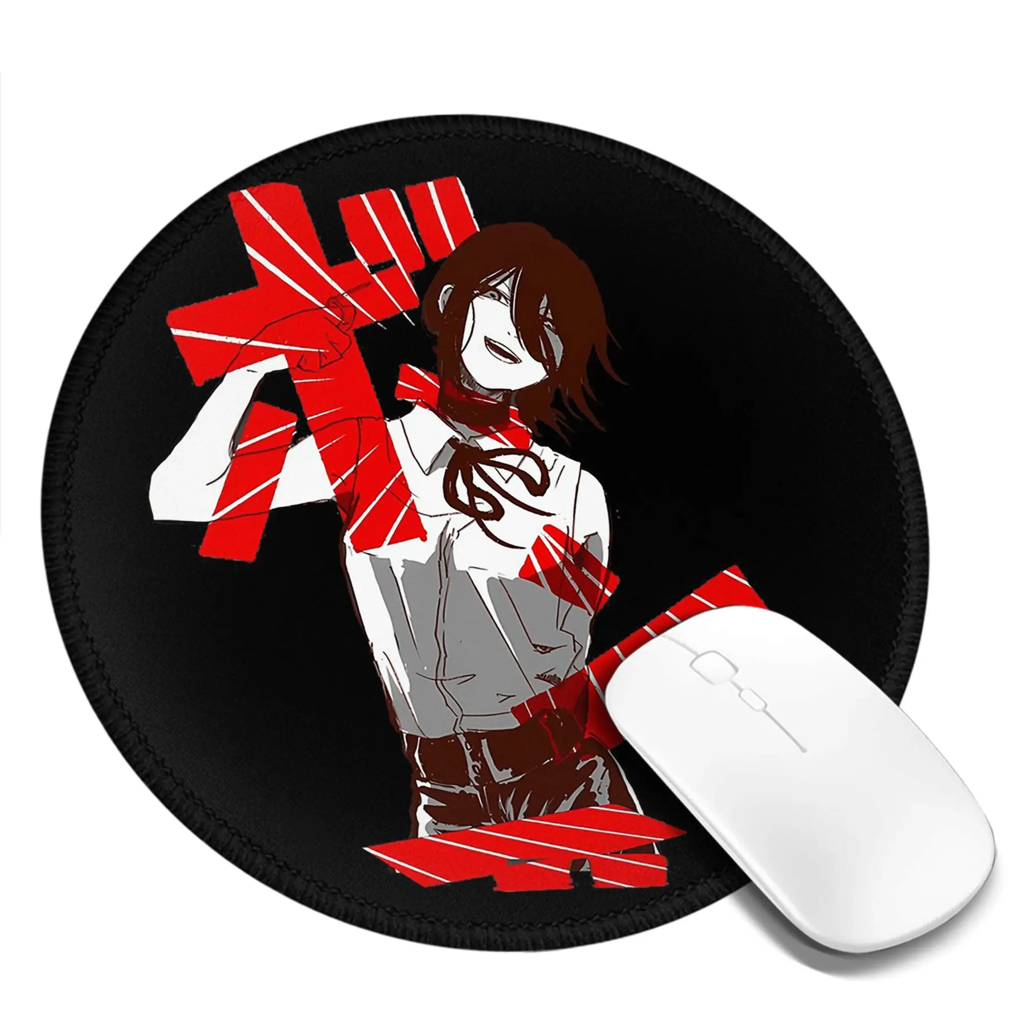 Anime Chainsaw Man Reze Mouse Pad Computer Keyboard Mouse Mat Gamer PC Laptop Desk Mat Office Accessories Table Mats