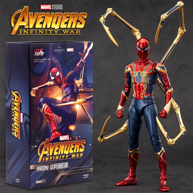 

ZD Toy Spider-man BASE AGGREGATION GAMEPLAY ELECTRO GREEN GOBLIN Miles Morales Collection Infinity Saga Figure Toy