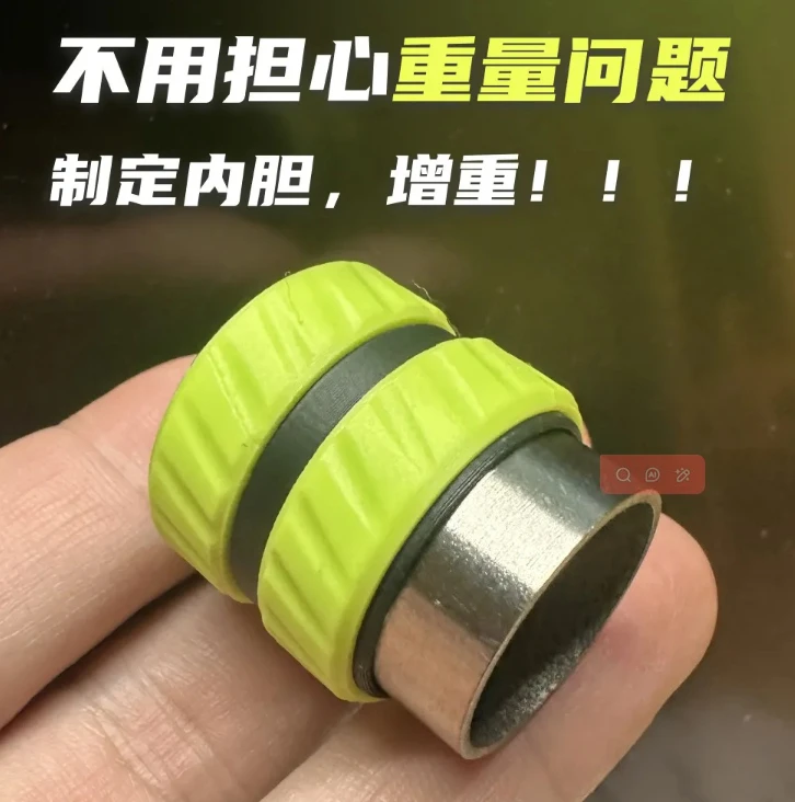 بطاقة دفع معدنية كثيفة ميكانيكية من أورورا EDC، لعبة أثرية لتخفيف الضغط، بطاقة دفع إيقاعية