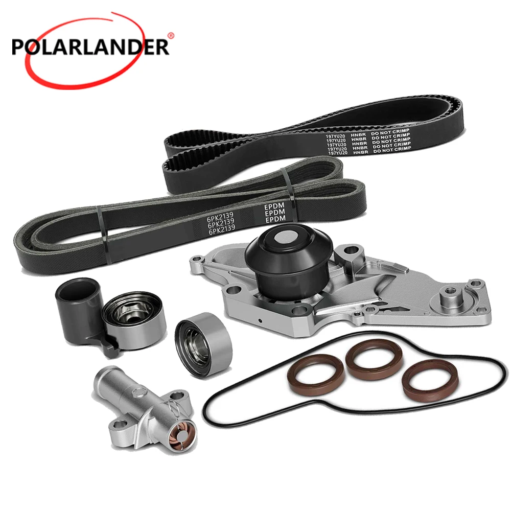 

Timing Belt Water Pump Kit TKH002 For Honda Pilot 2005-2015 Odyssey 2005-2017 Acura MDX 3.5L 3.7L