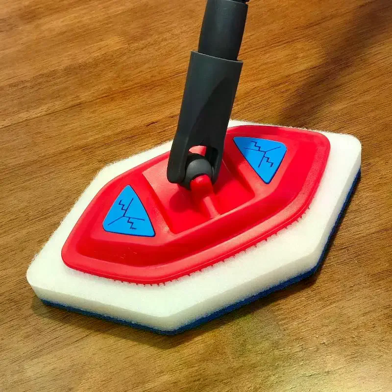 2Pcs Wall Mop Replacement Heads Microfiber Mop Pad For Wet Dry Reusable Washable Mop Pads Cleaning Mop Accessories