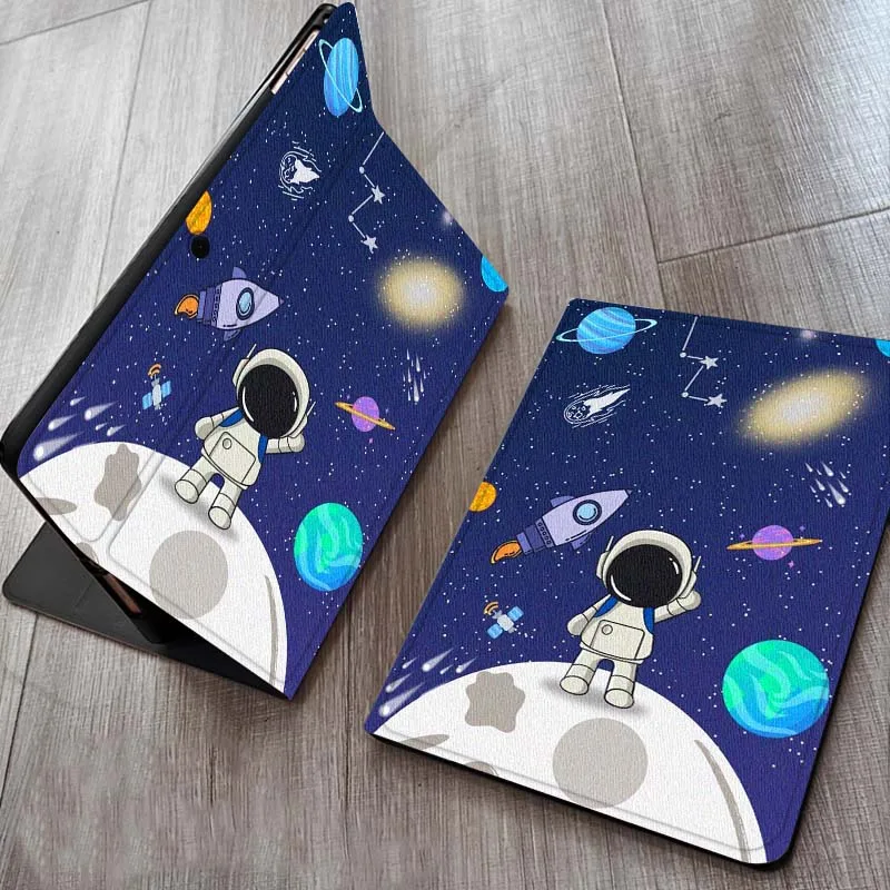 

Cartoon Astronaut Pattern Case For OPPO Realme Pad Air X 10.36 11 Inch Tablet