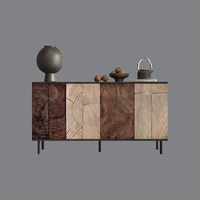 

Лидер продаж, светлый роскошный обеденный боковой шкаф, резьба по дереву, гостиная, настенное хранилище, декоративный ретро-арт, секретный шкаф