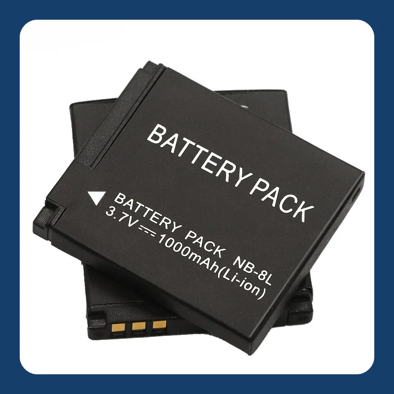 8PCS 1000Mah NB-8L …
