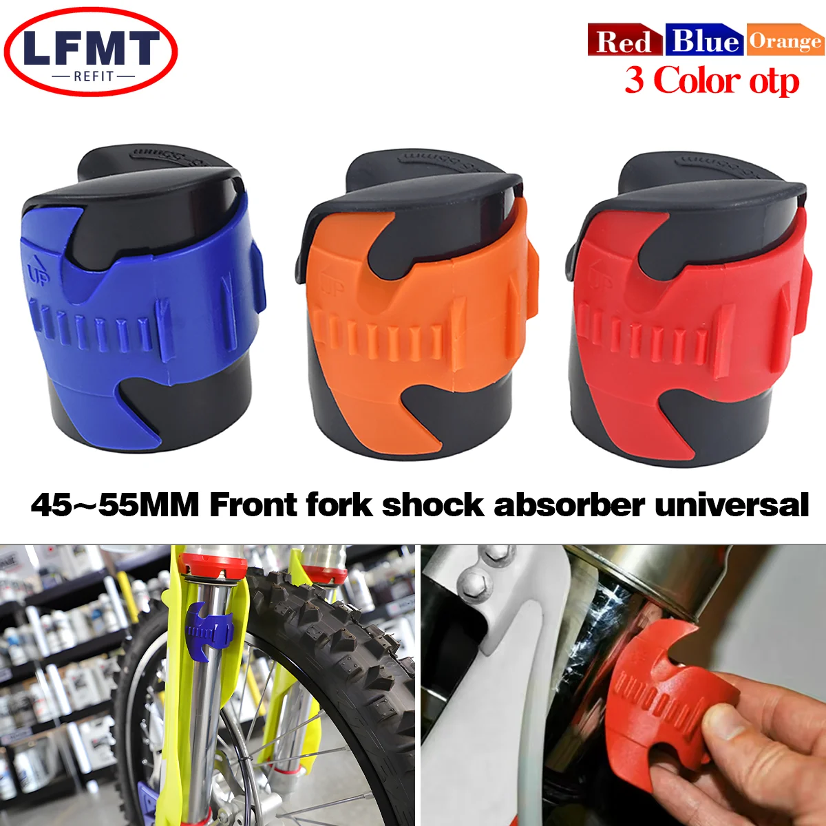 

45-55mm Front Motorcycle Oil Seal Fork Cleaner Shock Absorber Cleaning Tool For KTM Honda Yamaha Kawasaki SHERCO ATV Dirt Bike