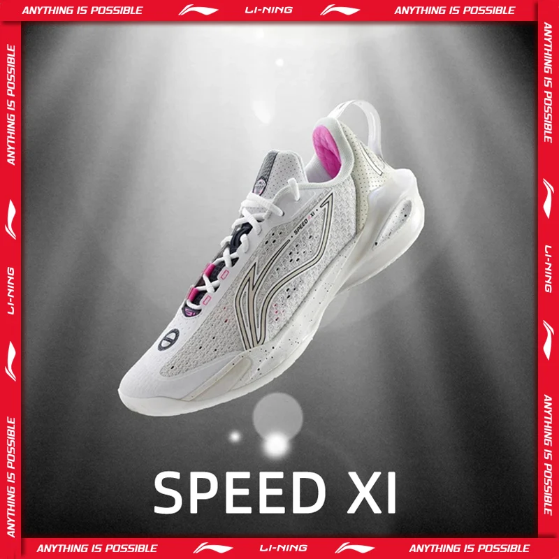 

Li-Ning Men SPEED XI Profeesional Basketball Shoes BOOM Cushioning Comfortable Stable Support LiNing Anti-slip Sneakers ABAV031