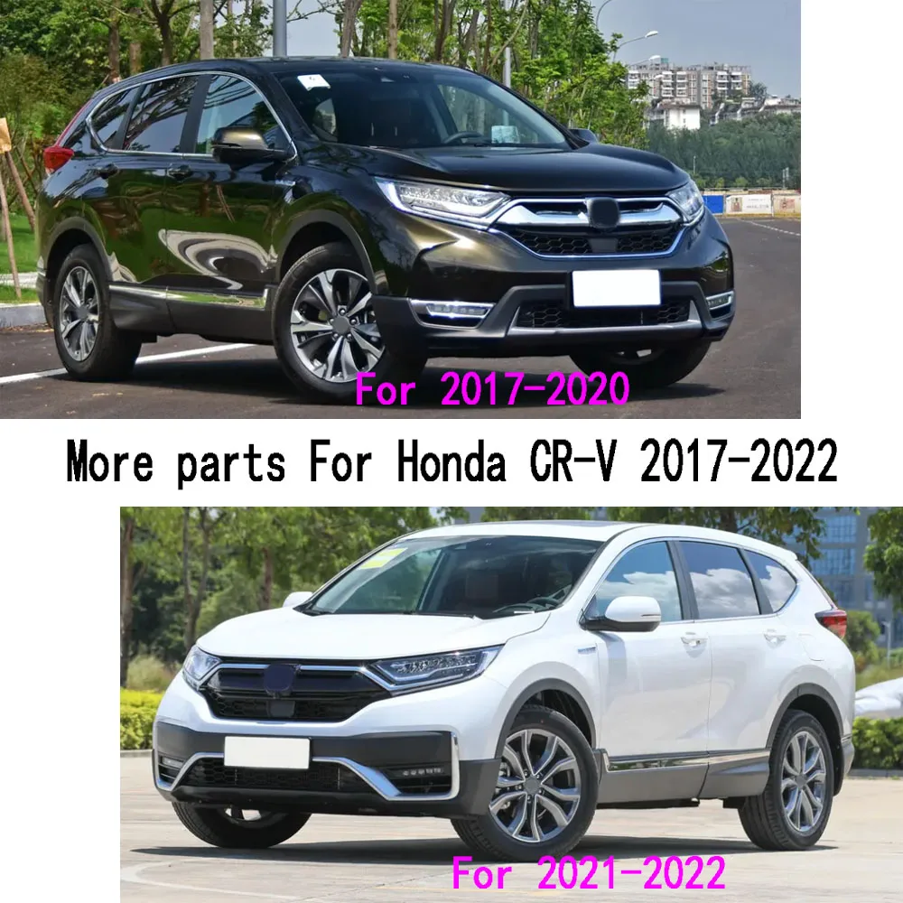 Cover ABS Trim Front Logo Mark Decorative Mark Grid Grill Grille Racing Frame Stick For Honda CRV CR-V 2017 2018-2020 2021-2022