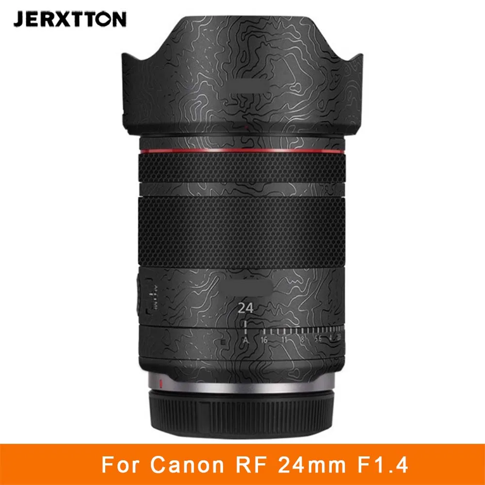 RF 24 1,4 lente de piel cámara envoltura de piel vinilo pegatina protectora accesorios de fotografía para Canon RF 24mm F1.4
