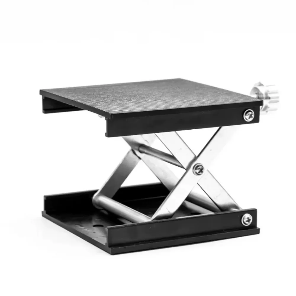 

Aluminium Alloy Lift Table Lab Plate Platform Manual Lifting Stand Carpentry Plastic Automatic Leveling Bracket Workbench