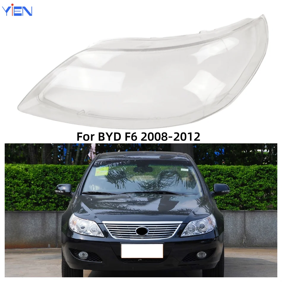 

For BYD F6 2008 2009 2010 2011 2012 Car Products Front Headlight Cover Glass Shell Car Front Headlight Lens Cover Lights Shell