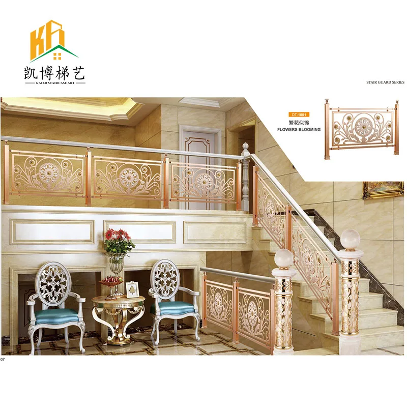 

Custom. Factory customised luxury stair railing metal railing stair railing hardware accessories set