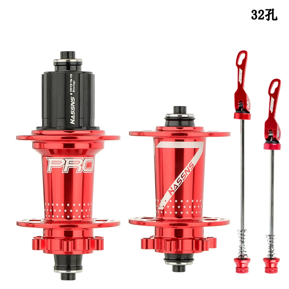 HG Flower Drum PRO7 MTB Hub Six Claw 120 Rattle Quick Release 32 Hole Quad Perrin Hub Compatible With 8 9 10 11 Speed