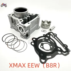 Motorcycle Engine Parts 52mm 4T Cylinder Barrel Pistont For Yamaha X-max125 N-max125 Tricity125 Zuma125 BWS125 B8R-E1311-00