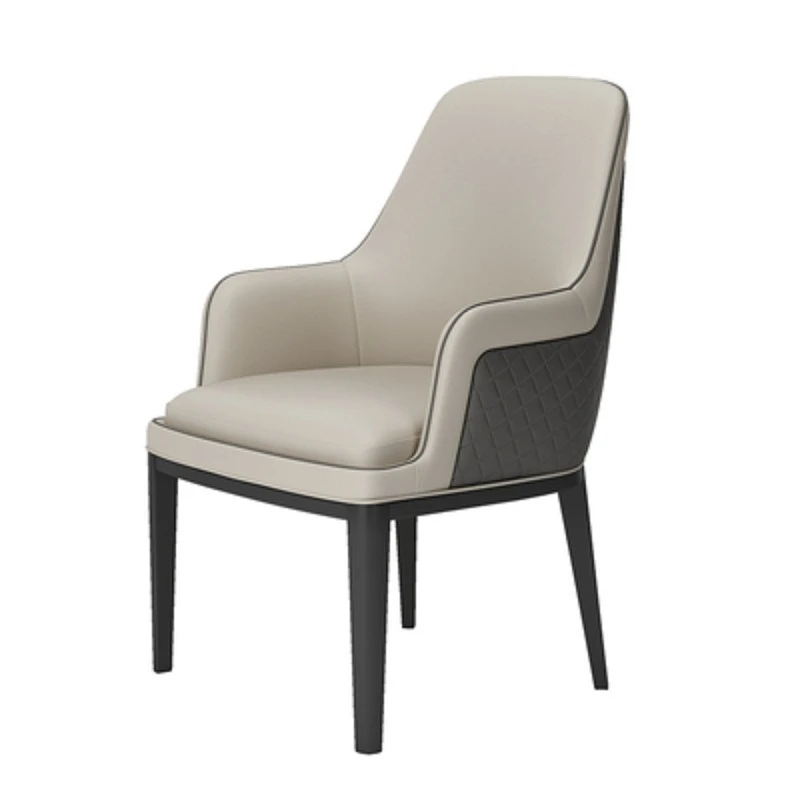 

Modern light luxury dining chair simple home, Nordic popular dining table chair Bentley fashion negotiation office
