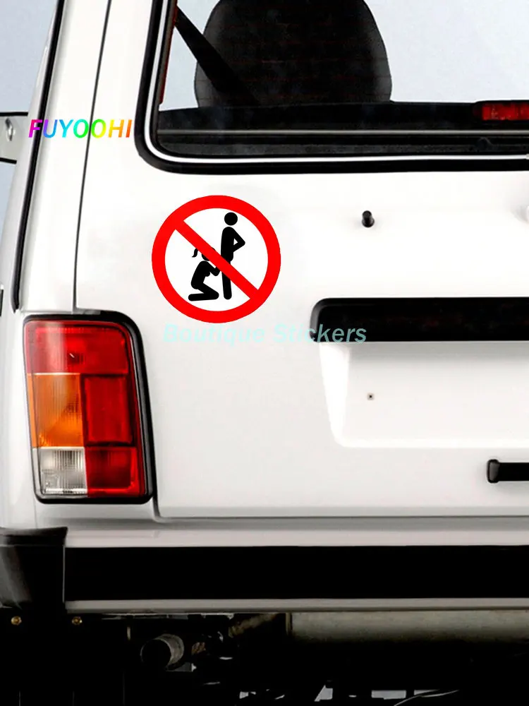 FUYOOHI Play Stickers for SEX SIGN SYMBOL ALERT Car Sticker Waterproof Auto Wall Bumper Trunk Logo Decal Car Assessoires