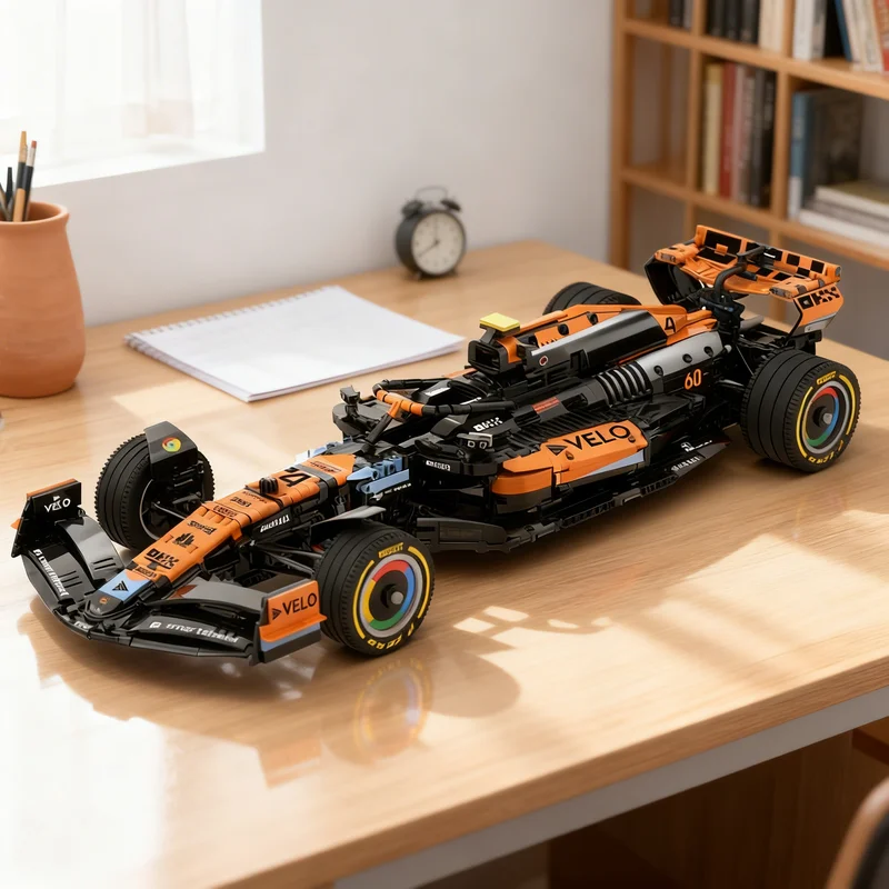 

3178 деталей MOC McLaren F1 MCL60, техническая модель в масштабе 1:8, конструктор, креативный подарок, коллекционный декор, премиум-класс для детей