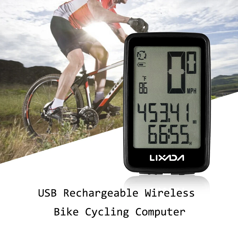 bike computer bicycle speedometer wireless gps bike cycling computer backlight usb speed sensor stopwatch digital computer