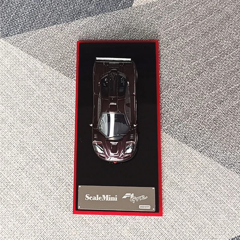 Car Model 1:64 Luxy for ScaleMini F1 GTR & F1 LM Resin Car Model Limited Edition Supercar Collection Toys Gift