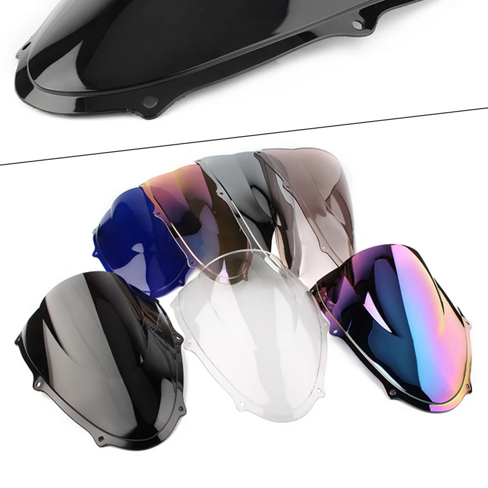 Motorcycle Windshield Double Bubble For SUZUKI TL1000 TL 1000 R 1000R TL1000R 1998-2003 Accessories WindScreen Fairing Deflector view 2