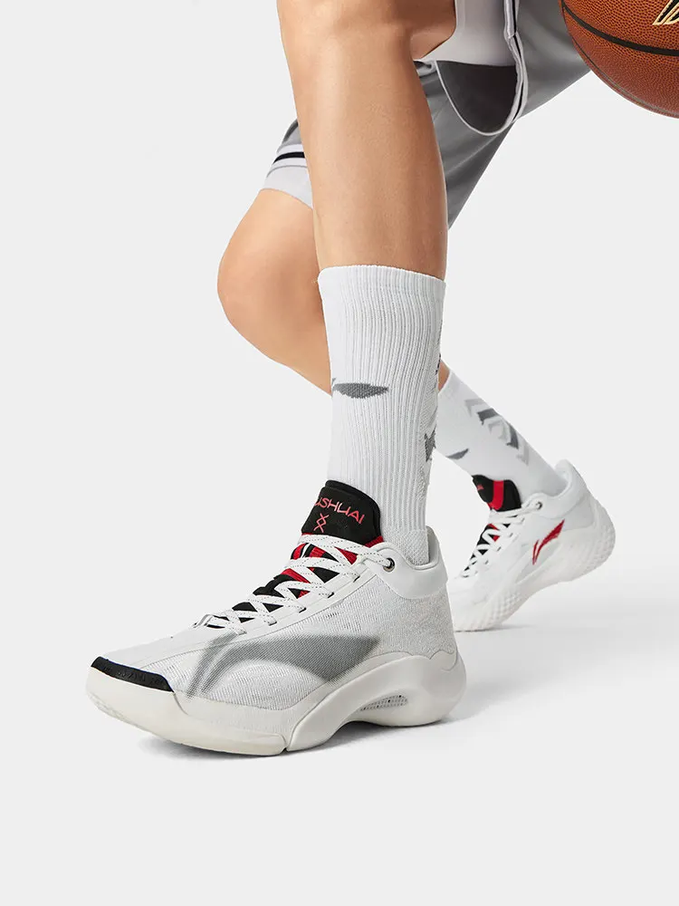 LI NING BAITIWU Men's professional practical shock-absorbing rebound anti slip sports basketball shoes