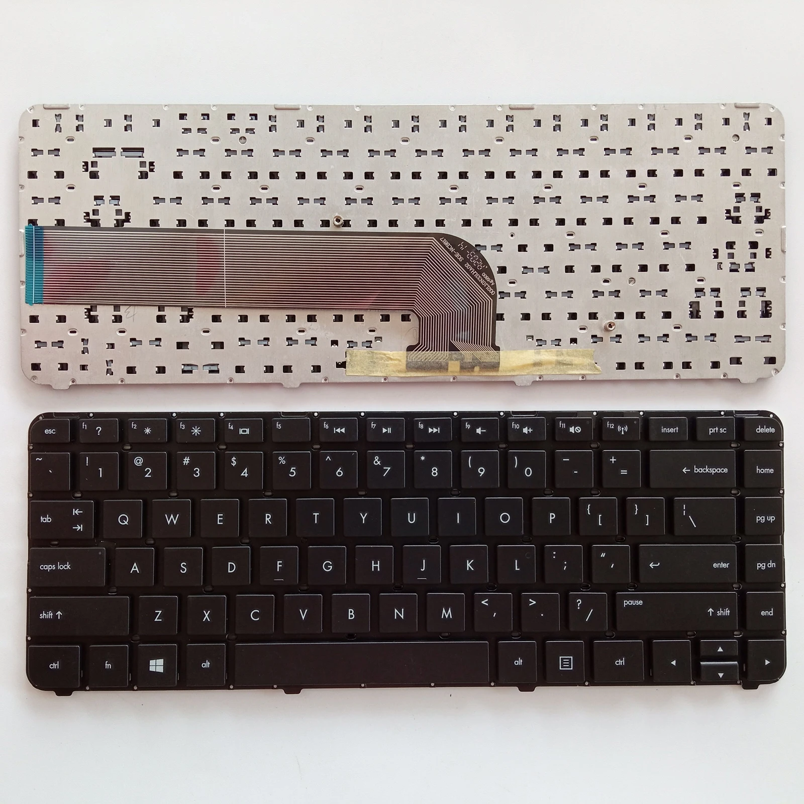 Laptop Keyboard for HP Pavilion DV4-5000 DV4-5100 DV4-5A00 DV4T-5100 DV4-5016TX 5B01TX 5A02TX US No Backlit Black