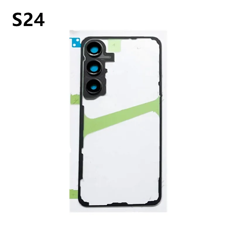 S928 S926 S921 Housing For Samsung Galaxy S24 S23 Ultra Plus Transparent Battery Back Cover Repair Door Rear Case + Camera Lens image 3