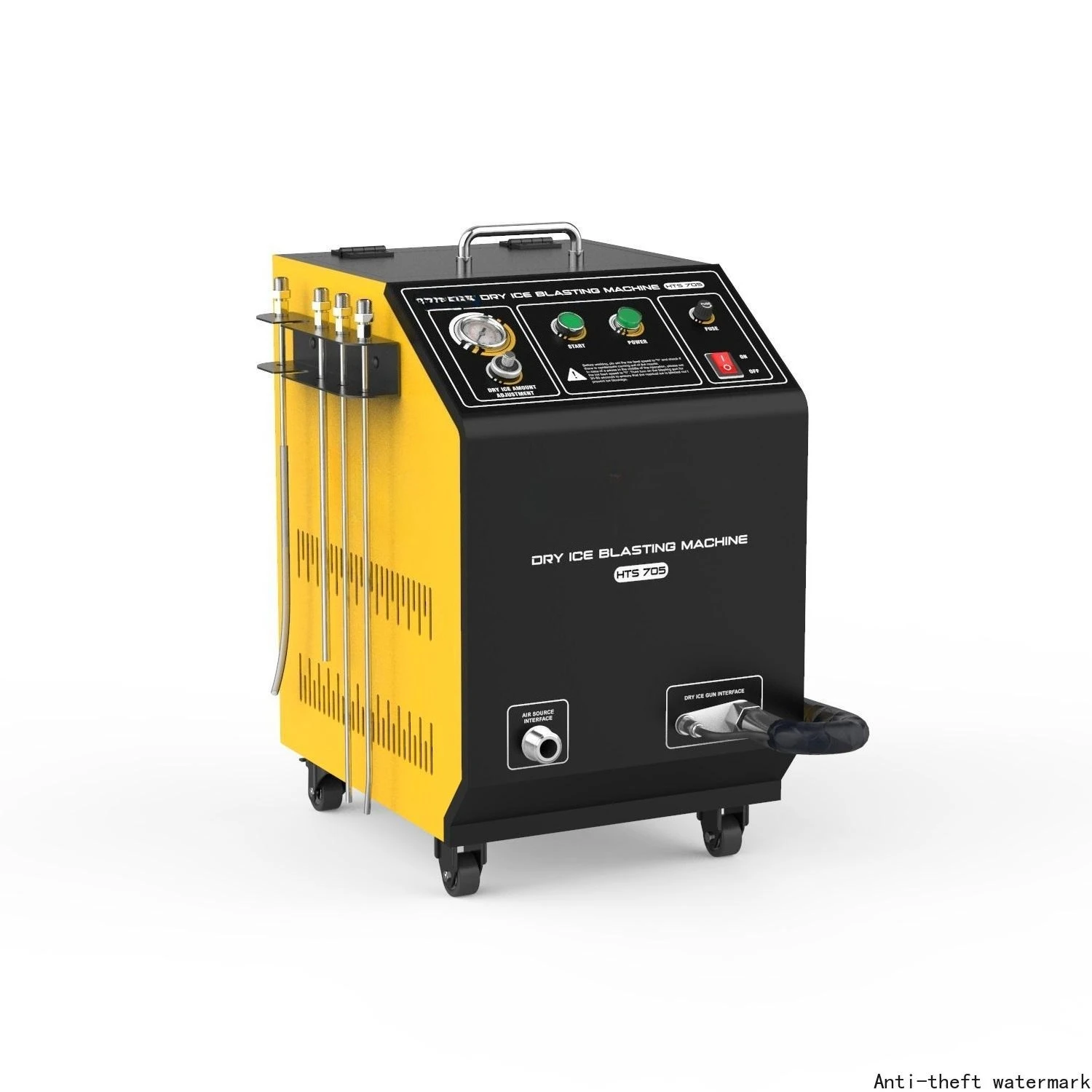 Hot Selling Product in 2026 - Portable HTS705 110V 220V Dry Ice Jet Machine for Cars, Special Offer!