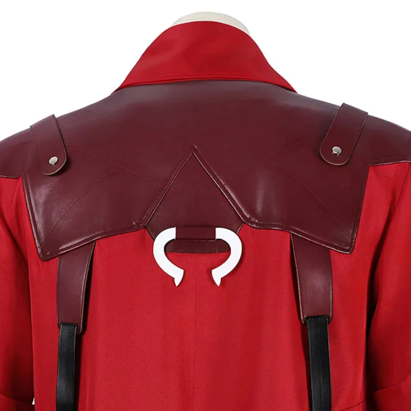 

25COSDevil Cos May Cry 3 Cosplay Costumes Dante Men's Game Uniforms Red Long Poncho Jacket Set Halloween Carnival Costumes Custo