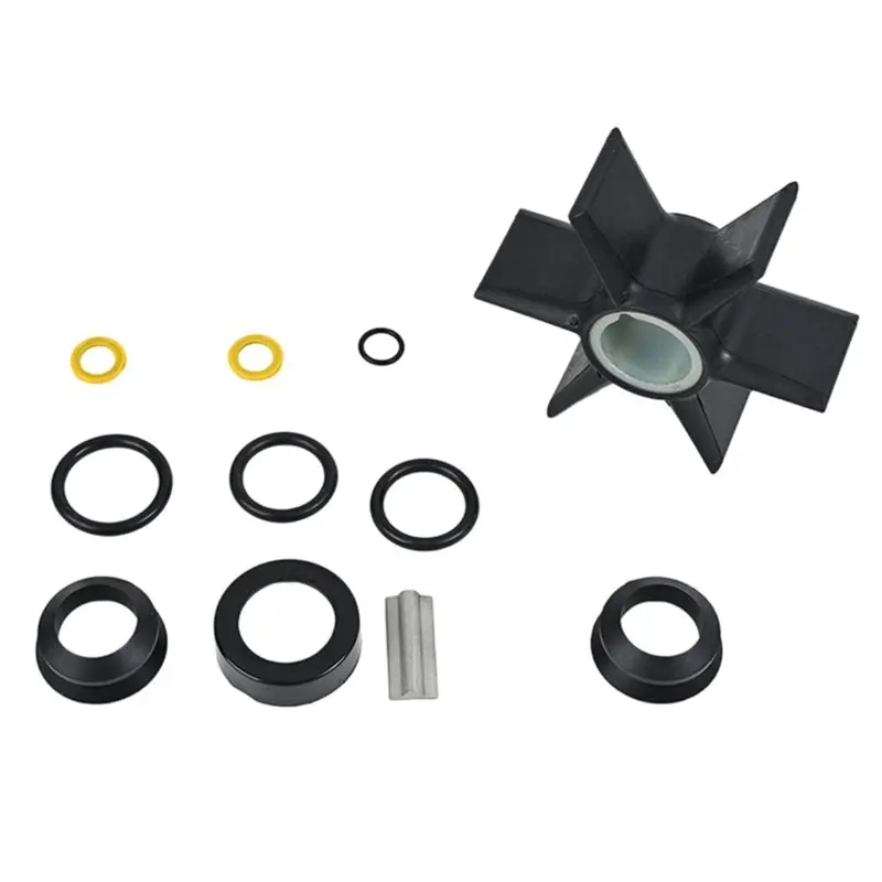 Water Pump Impeller Outboard Repair Kit 47-8M0100526 478M0100526 For Mercruiser Mercury 35-300HP 2-4-Stroke Engines