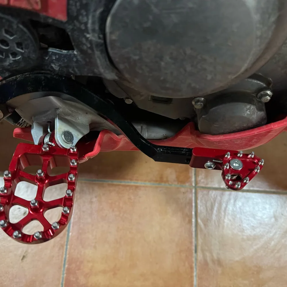 Motorcycle Forged Gear Shift Lever Rear Brake Pedal Lever Footrest Footpegs Foot Pedals For HONDA CRF250L Rally CRF250 CRF 250 L