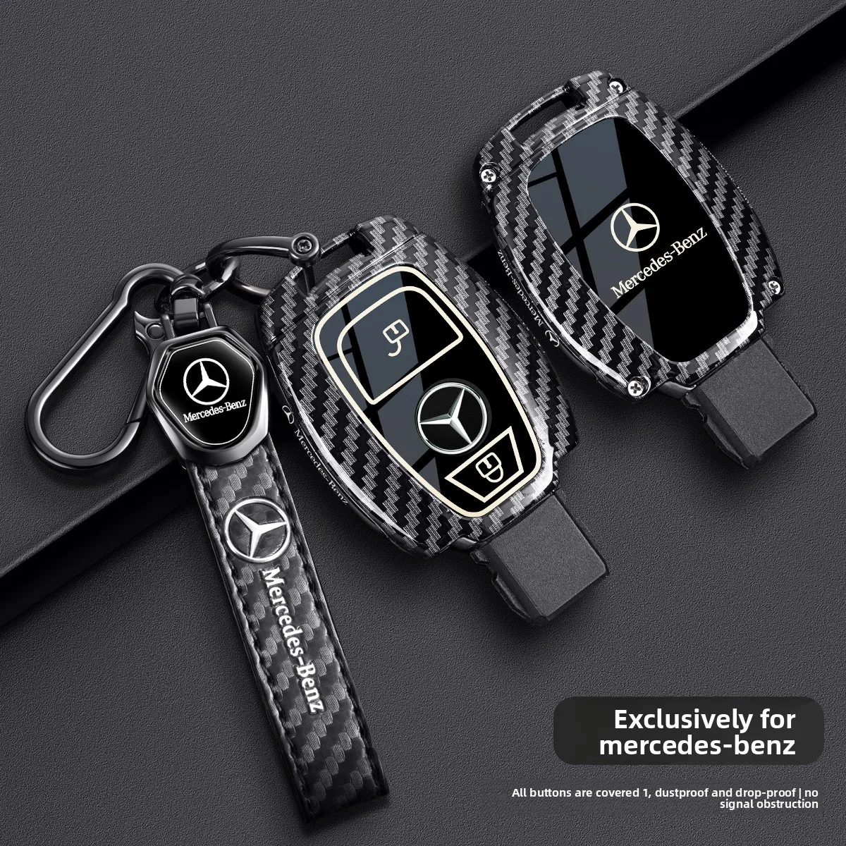 Mercedes-Benz G-Class Key Set R-Class B-Class A-Class GLA200 GLC GLK260 G500 G55 Car Buckle Old Model